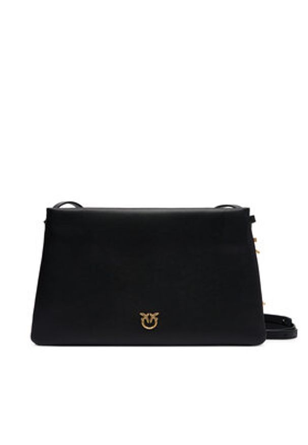 Pinko - PINKO Torebka Triplet AI 25-26 PLTT 105161 A0QO Czarny. Kolor: czarny. Materiał: skórzane