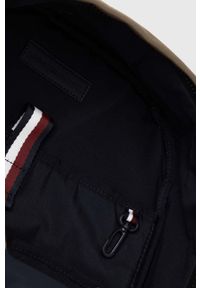 TOMMY HILFIGER - Tommy Hilfiger plecak męski kolor zielony duży z nadrukiem. Kolor: zielony. Materiał: poliester. Wzór: nadruk #6