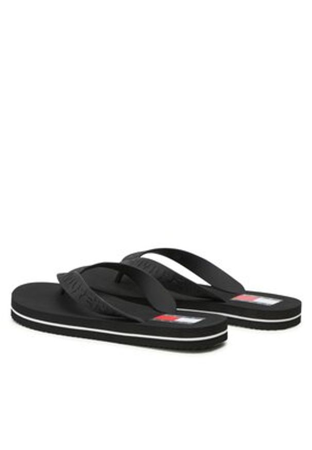 Tommy Jeans Japonki Tjw Flag Eva Beach Sandal EN0EN02194 Czarny. Kolor: czarny