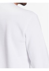 Lacoste Bluza SH9608 Biały Regular Fit. Kolor: biały. Materiał: bawełna #5