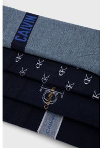 Calvin Klein Skarpetki (4-pack) męskie kolor granatowy. Kolor: niebieski