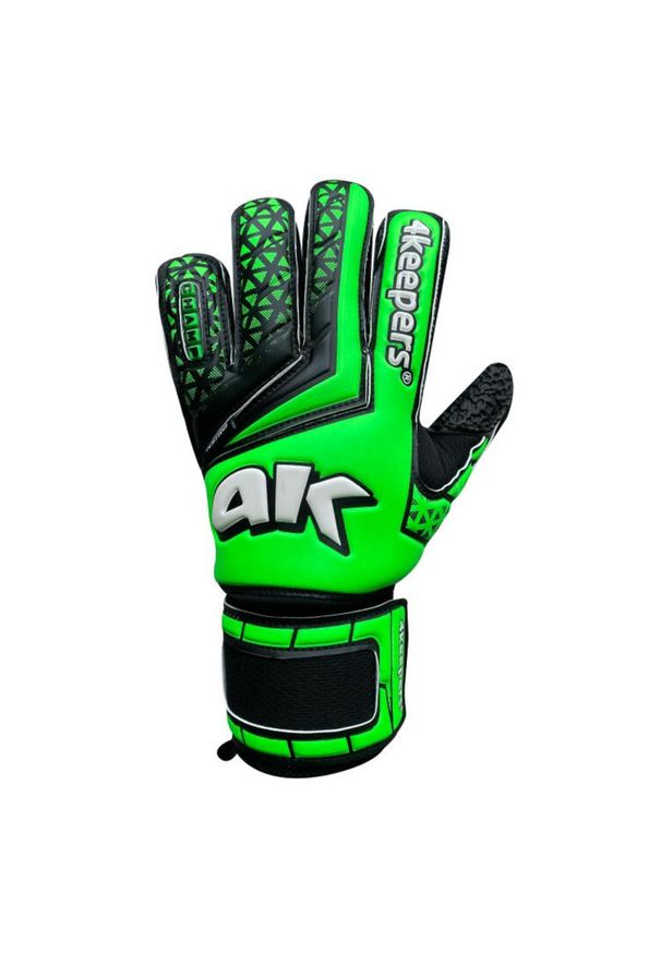 4KEEPERS - Rękawice bramkarskie dla dorosłych 4Keepers Champ Astro V HB. Kolor: zielony, wielokolorowy, czarny