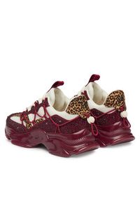 Steve Madden Sneakersy Magneto-RLE SM19000142 Bordowy. Kolor: czerwony. Materiał: materiał #3