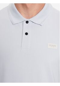 Guess Polo M3YP35 KBS60 Szary Slim Fit. Typ kołnierza: polo. Kolor: szary. Materiał: syntetyk