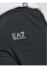 EA7 Emporio Armani Spodnie dresowe 8NPPC3 PJ05Z 0544 Granatowy Slim Fit. Kolor: niebieski. Materiał: bawełna #3