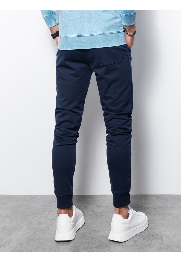Niebieskie spodnie Ombre Clothing