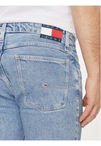 Tommy Jeans Szorty jeansowe Ronnie DM0DM19154 Niebieski Slim Fit. Kolor: niebieski. Materiał: bawełna
