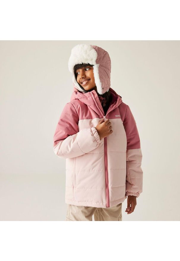 Regatta - Kurtka dziecięca zimowa ocieplana Lofthouse. Kolor: różowy. Materiał: puch. Sezon: zima. Styl: sportowy