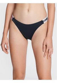 Tommy Jeans Dół od bikini High Leg Cheeky UW0UW03400 Zielony. Kolor: zielony. Materiał: syntetyk #1