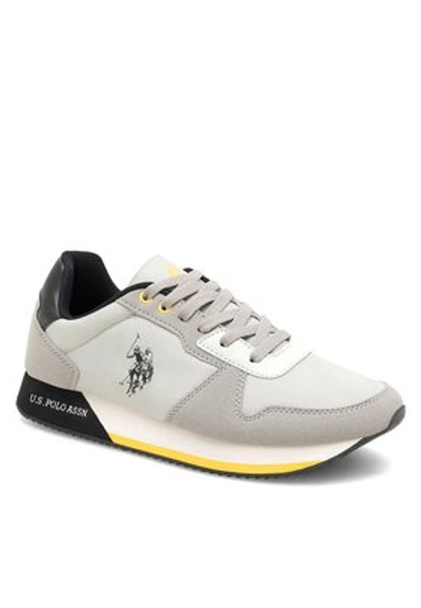 U.S. Polo Assn. Sneakersy NOBIL011M/CNH1 Szary. Kolor: szary. Materiał: materiał