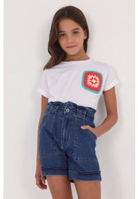 Mayoral t-shirt dziecięcy kolor czerwony. Okazja: na co dzień. Kolor: czerwony. Wzór: aplikacja. Styl: casual #1