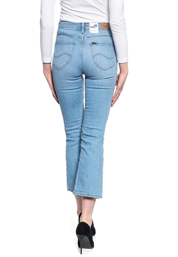 Lee - DAMSKIE SPODNIE JEANSOWE LEE KICKED FLARE L30TMOHR 112106716