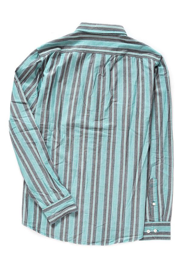 Lee - KOSZULA MĘSKA LEE BUTTON DOWN FADED GREEN L880NELF 112123324. Typ kołnierza: button down