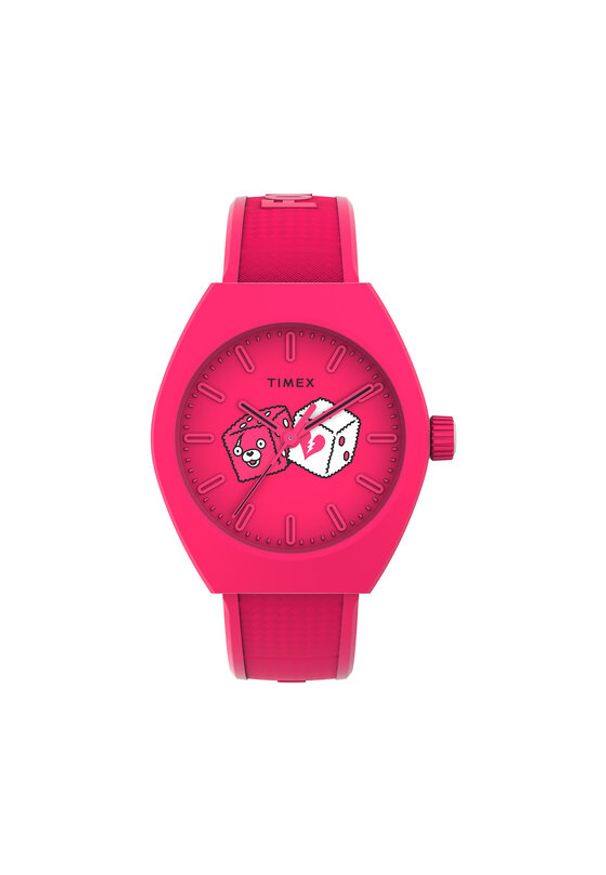 Timex Zegarek Urban Pop X Fortnite® TW2W96800 Różowy. Kolor: różowy