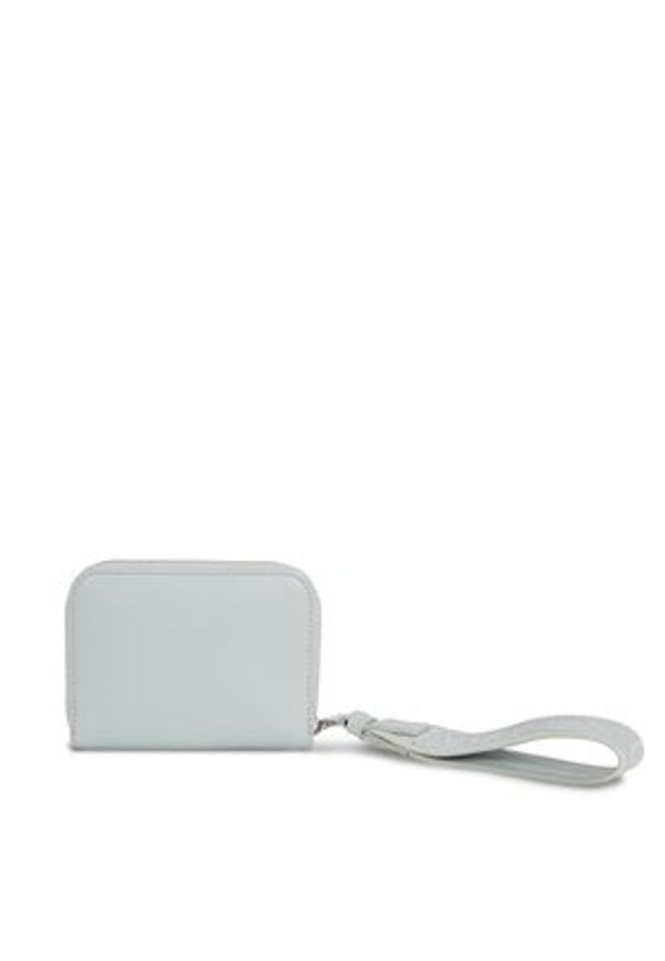Calvin Klein Duży Portfel Damski Gracie K60K611688 Szary. Kolor: szary. Materiał: skóra