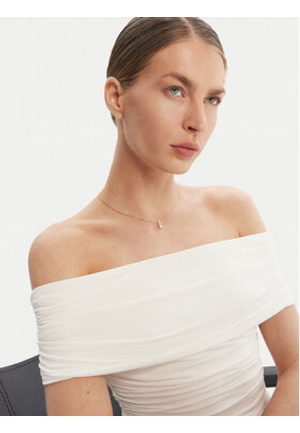 Swarovski Naszyjnik Stilla Attract 5723298 Złoty. Materiał: metalowe. Kolor: złoty