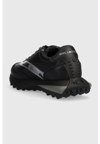 Karl Lagerfeld sneakersy ZONE KL kolor czarny KL53917A. Nosek buta: okrągły. Zapięcie: sznurówki. Kolor: czarny. Materiał: guma #3