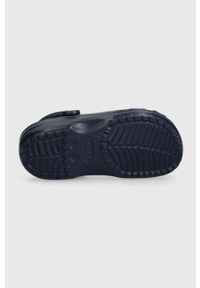 Crocs klapki Classic kolor granatowy 10001. Nosek buta: okrągły. Kolor: niebieski. Materiał: guma #3