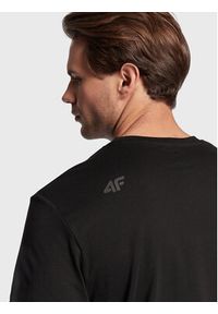 4f - 4F T-Shirt H4Z22-TSM353 Czarny Regular Fit. Kolor: czarny. Materiał: bawełna #6
