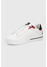 U.S. Polo Assn. sneakersy kolor biały. Nosek buta: okrągły. Zapięcie: sznurówki. Kolor: biały. Materiał: guma #3