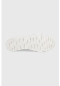 Hugo - HUGO buty Zero 50470195 kolor biały. Nosek buta: okrągły. Zapięcie: sznurówki. Kolor: biały. Materiał: guma #2