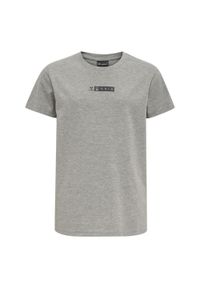Koszulka dla dzieci Hummel OFF - Grid. Kolor: szary, brązowy, wielokolorowy. Wzór: nadruk. Sport: koszykówka #1