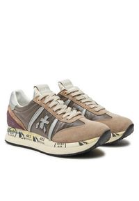 Premiata Sneakersy Conny 6979 Brązowy. Kolor: brązowy. Materiał: materiał