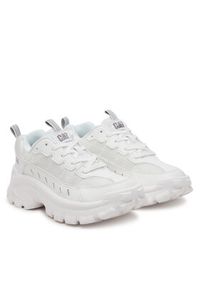 CAT Footwear Sneakersy Intruder Lite Vent P726187 Biały. Kolor: biały. Materiał: skóra #4