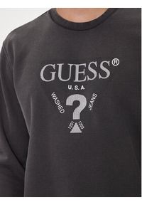 Guess Bluza M4YQ07 KBY51 Czarny Regular Fit. Kolor: czarny. Materiał: bawełna