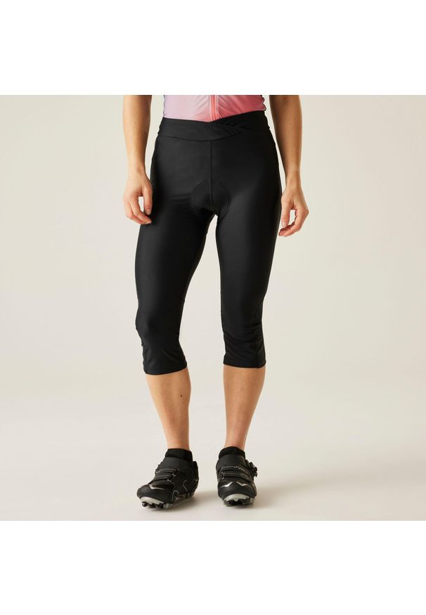 DARE 2B - Damskie legginsy rowerowe Worldly. Kolor: czarny. Długość: krótkie. Sport: kolarstwo