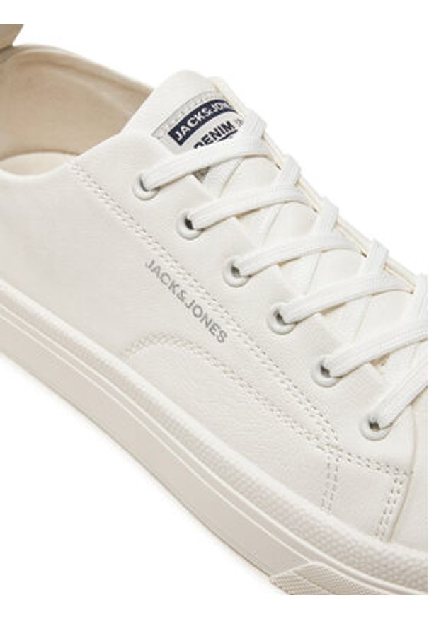 Jack & Jones - Jack&Jones Sneakersy Bay 12258046 Biały. Kolor: biały. Materiał: skóra