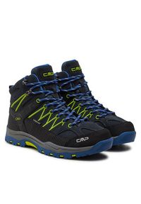 CMP Trekkingi Rigel Mid Trekking Shoes Wp 3Q12944J Granatowy. Kolor: niebieski. Materiał: skóra, zamsz. Sport: turystyka piesza #4