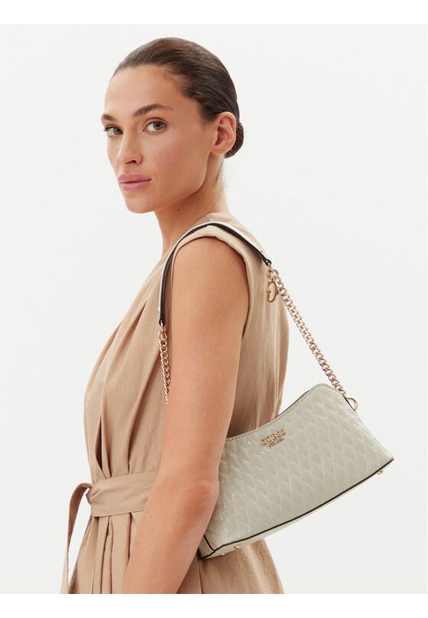 Guess Torebka HWGG96 26170 Écru. Kolor: kremowy. Materiał: skórzane