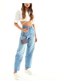 Kazar - Śliwkowa torebka damska. Kolor: fioletowy. Materiał: skórzane #7