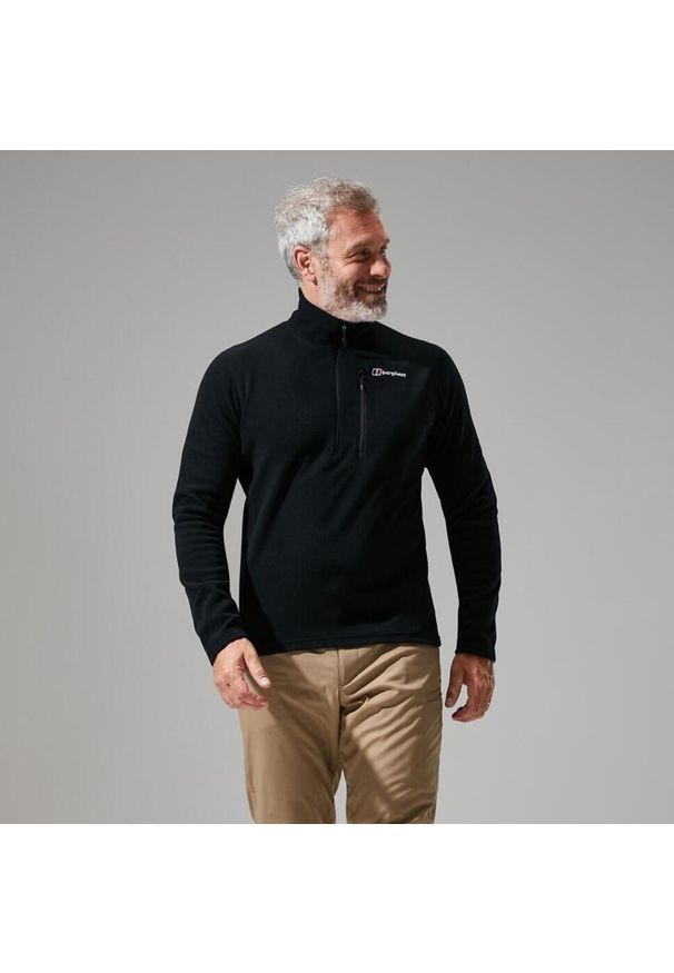 Bluza polarowa męska Berghaus Prism Micro PT HZ. Kolor: czarny. Materiał: polar