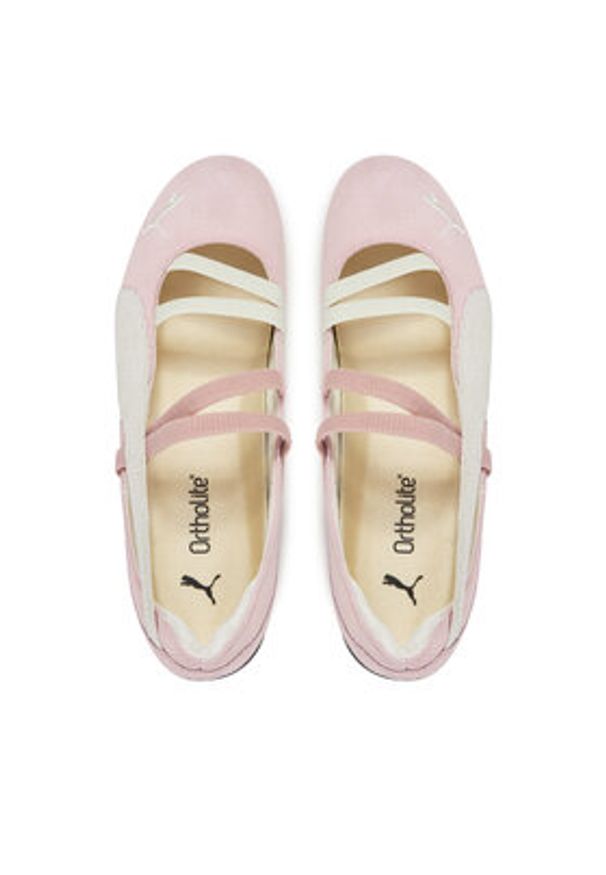 Puma Baleriny Speedcat Ballet SD Wns 401287 01 Różowy. Kolor: różowy. Materiał: skóra, zamsz