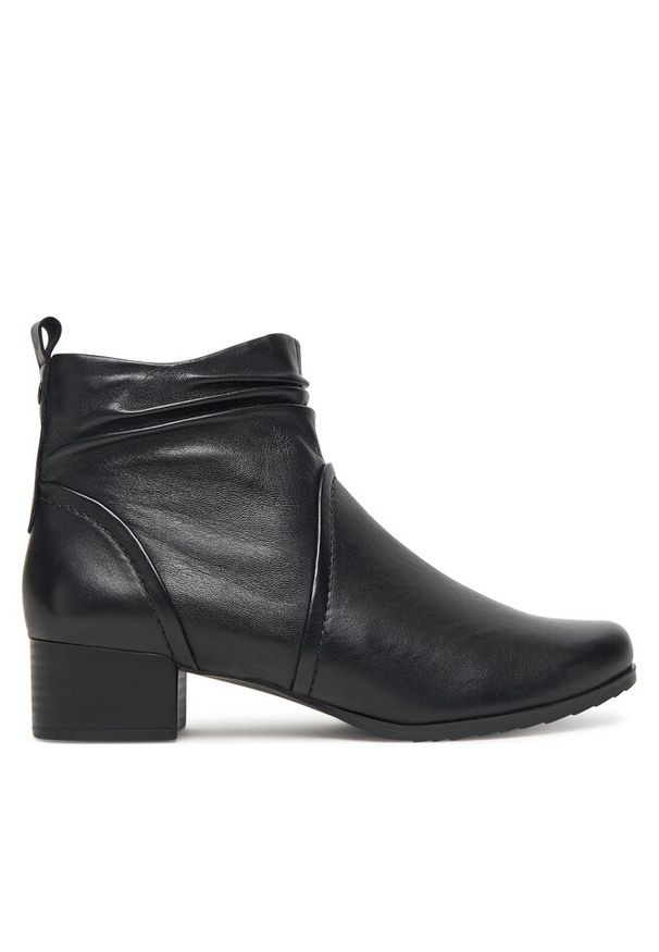 Botki Caprice. Kolor: czarny