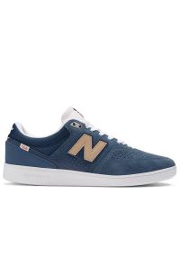 Buty New Balance Numeric NM508ONY - granatowe. Kolor: niebieski. Materiał: materiał, syntetyk, zamsz, skóra. Szerokość cholewki: normalna. Sport: skateboard #1