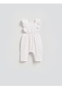 Reserved - Muślinowy kombinezon - złamana biel #1