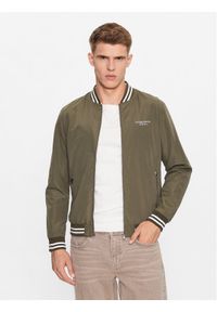 Jack & Jones - Jack&Jones Kurtka bomber Splash 12234723 Zielony Regular Fit. Kolor: zielony. Materiał: syntetyk #1