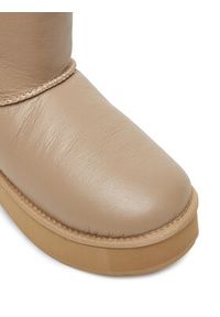 EMU Australia Śniegowce Stinger Mini Flatform Leather W13189 Beżowy. Kolor: beżowy. Materiał: skóra #3