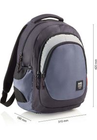 Plecak turystyczny MIQUELRIUS Miquelrius Rucksack Triple Berlin Recyklingowy 30l 3 przegródkach niebieski. Kolor: niebieski #1