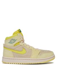 Nike Sneakersy Air Jordan 1 Zoom CMFT 2 DV1305 800 Żółty. Kolor: żółty. Materiał: zamsz, skóra. Model: Nike Air Jordan, Nike Zoom #1
