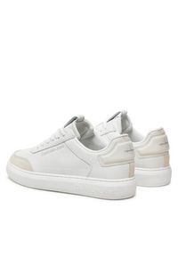 Calvin Klein Jeans Sneakersy Casual Cupsole High/Low Freq YM0YM00670 Biały. Okazja: na co dzień. Kolor: biały