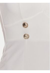 Rinascimento Sukienka koktajlowa CFC0019370002 Biały Regular Fit. Kolor: biały. Materiał: syntetyk. Styl: wizytowy #5