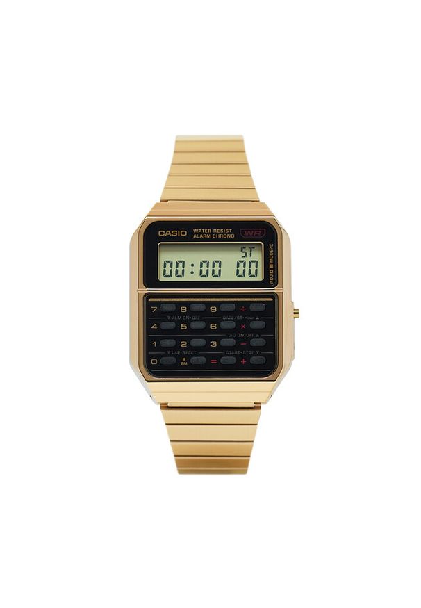 Zegarek Casio. Kolor: złoty. Styl: vintage