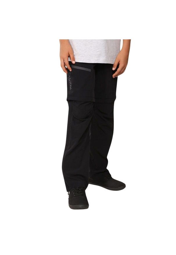 Spodnie dziecięce Kilpi Hosio. Kolor: czarny. Materiał: nylon. Sezon: lato. Sport: turystyka piesza