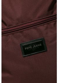 Pepe Jeans - Plecak. Kolor: fioletowy. Wzór: paski #3