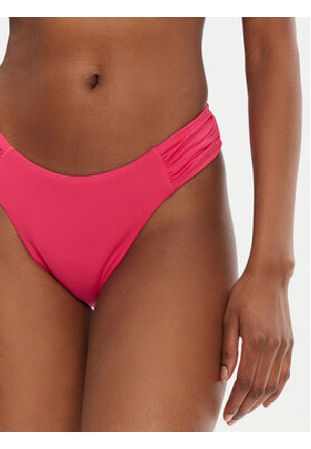 Seafolly Dół od bikini S. Collective 40726-942 Różowy. Kolor: różowy. Materiał: syntetyk