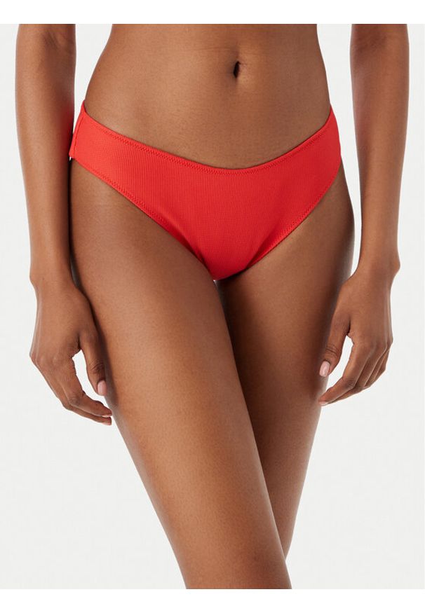 SELMARK - Selmark Dół od bikini BN306 Czerwony jasny. Kolor: czerwony. Materiał: syntetyk